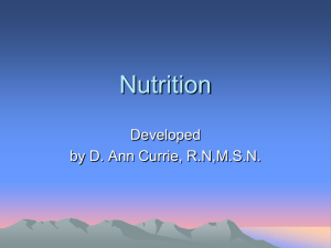 Nutrition