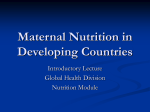 maternal-nutrition-in-developing-countries
