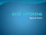 GCSE CATERING - Hope Valley College