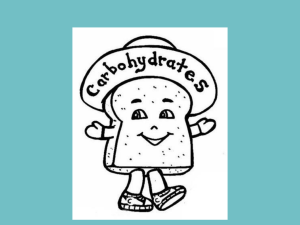 CARBOHYDRATES - Berkeley Heights Public Schools