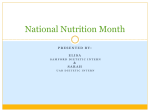 National Nutrition Month - Alabama Department of Public Health