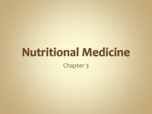 Nutritional Medicine - Harford Community College