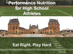 The Dos and Don`ts of Football Nutrition: Eat Right Play Hard
