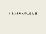 Prenatal Notes