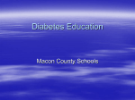 diabetes for school teachers