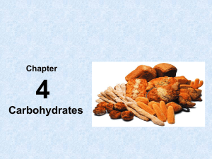 Chapter 5: Carbohydrates