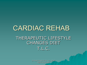 cardiac rehab - Food Fitness First, Inc.