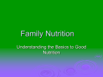 Family Nutrition PowerPoint Complete Version
