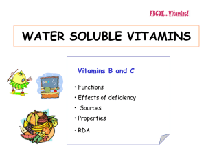 water soluble vitamins 2