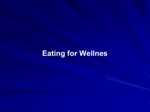 09 Eating for Wellnes