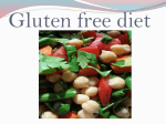 Gluten free diet