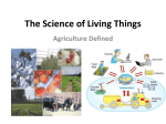 The Science of Living Things