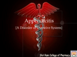 Appendicitis By Vikash Basant