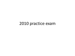 2010 practice exam