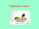 Vegetarian food