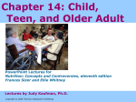 Chapter 14: Child, Teen, and Older Adult PowerPoint Lectures for
