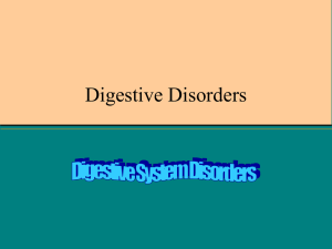 Digestive Disorders