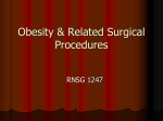 Obesity & Related Surgical Procedures