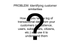 How to understand customer data K