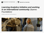 Academic vs Learning Analytics
