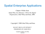 Enterprise GIS with Pidpa