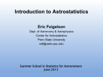 Statistical challenges in modern astronomy