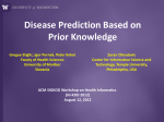 Disease Prediction Based on Prior Knowledge
