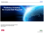 Predictive Analytics - Enterprise Computing Community