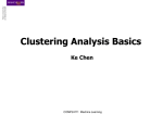Machine Learning - Clustering Analysis Basics