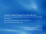 A Web Crawler Design for Data Mining
