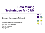 Data Mining Techniques in CRM