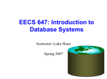 CS186: Introduction to Database Systems