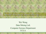 Temporal Spatial Data Mining