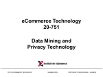Data Mining 2003 - Carnegie Mellon University
