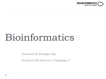 Brief Introduction of Bioinformatics