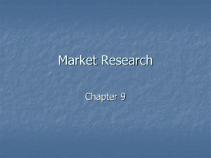 Market Research - University of Rio Grande & Rio Grande