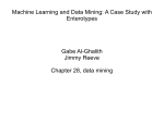 Machine Learning and Data Mining: A Case Study with