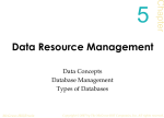 Data Resource Management
