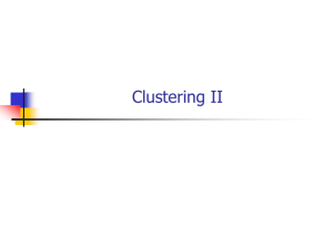 Clustering