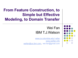 From Feature Construction, to Simple but Effective Modeling, to