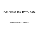 exploring reality tv data - AAAC emotion