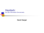 Haystack - Boston KM Forum
