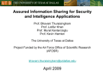 AIS-Talk-Bhavani-200.. - The University of Texas at Dallas