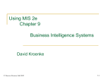 Business Intelligence Systems