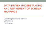Data-Driven Understanding and Refinement of Schema Mappings