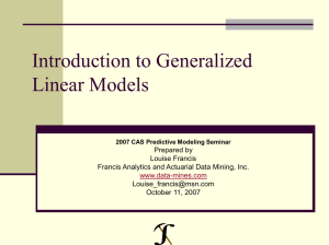 Linear Models