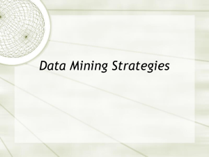 Introduction to unsupervised data mining