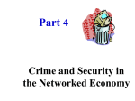 Crime and Security in the Networked Economy Part 4