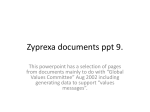 Zyprexa documents ppt 8.