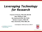 Leveraging Technology for Research